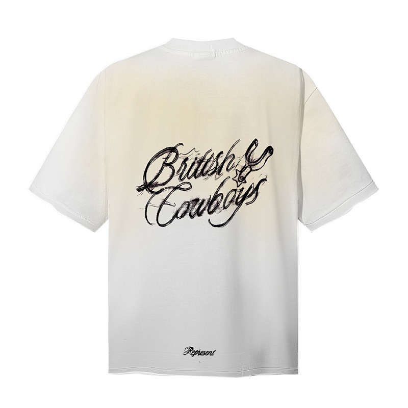 Represent British Cowboys White T-shirt