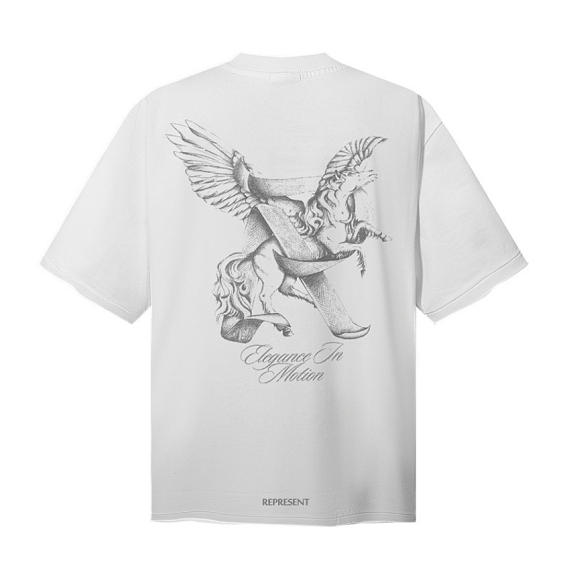 Represent Elegance In Motion White T-Shirt